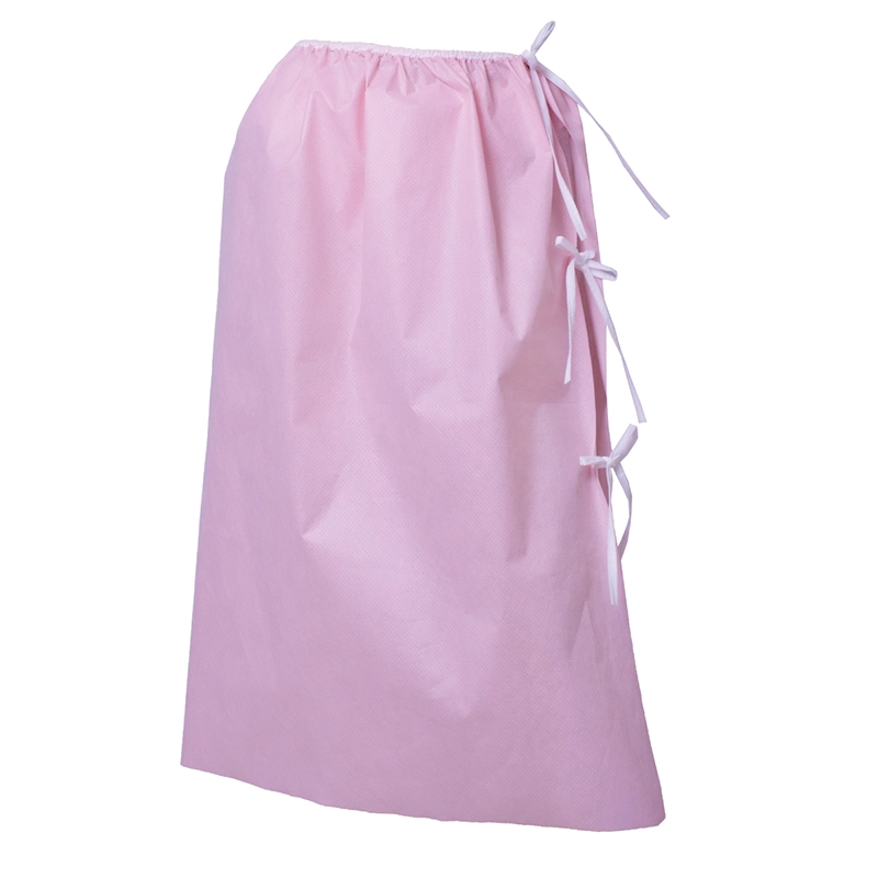Falda de mujer descartable color rosado talla estándar