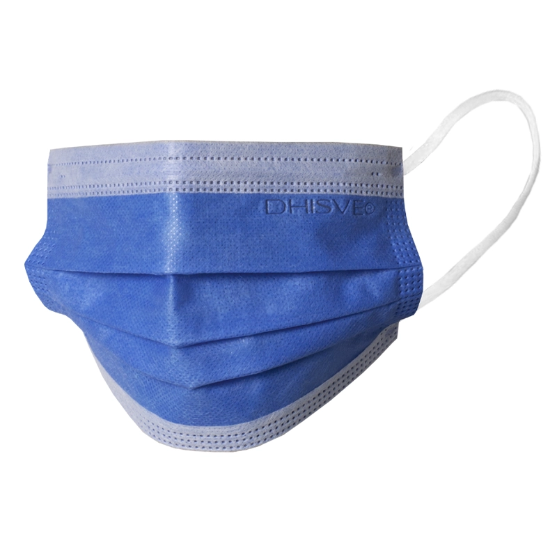 MASCARILLA QUIRÚRGICA CON ELÁSTICO, CAJA X 50 UNIDADES