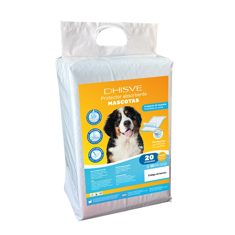 PROTECTOR ABSORBENTE PARA MASCOTAS, PAQUETE X 20 UNIDADES