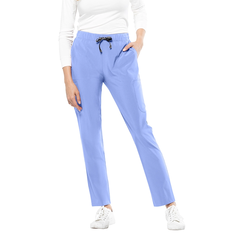 Pantalón recto color azul lavanda para mujer de Tasha & Me.