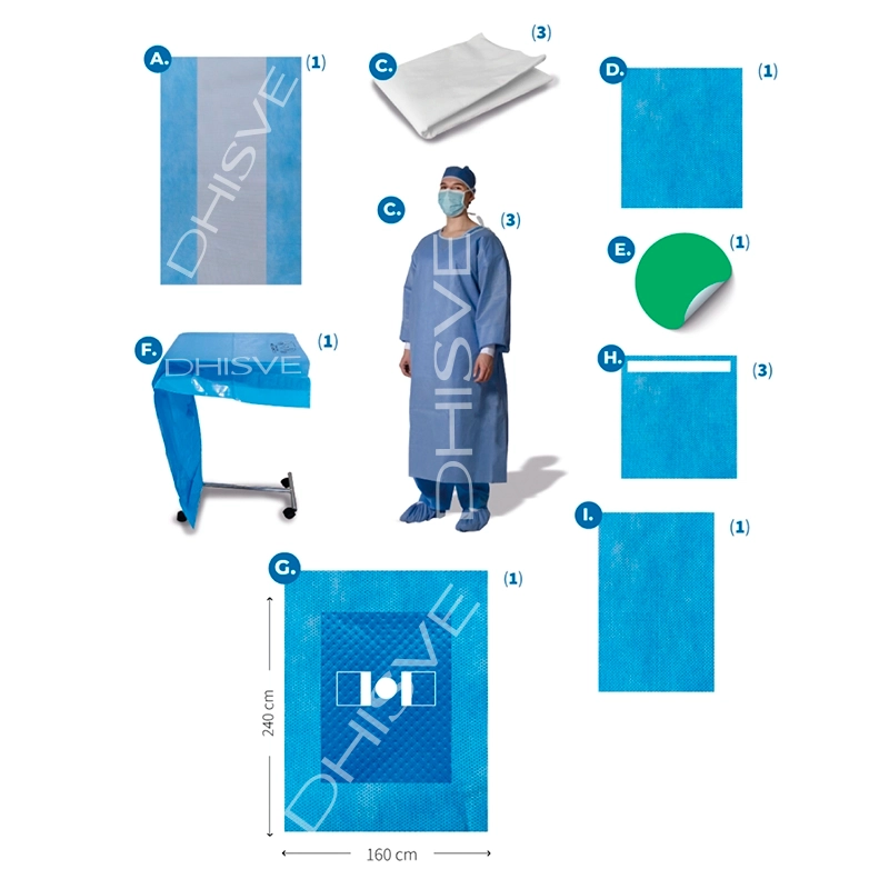 PAQUETE QUIRÚRGICO OFTÁLMICO, ESTÉRIL