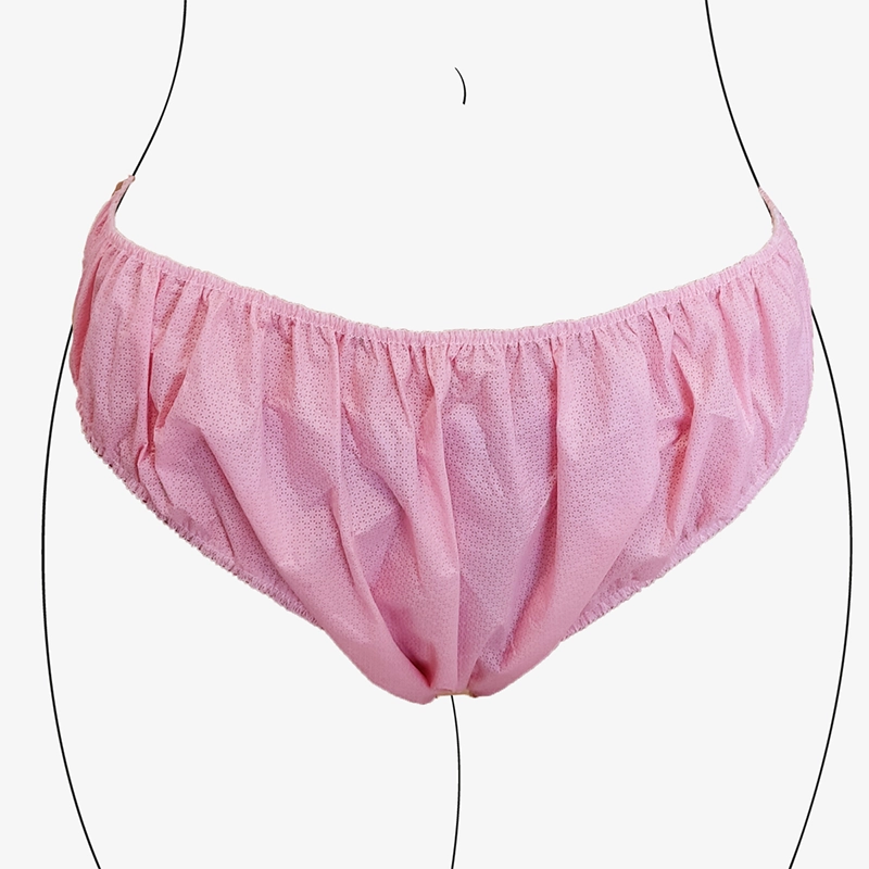 Calzón Panty descartable rosado