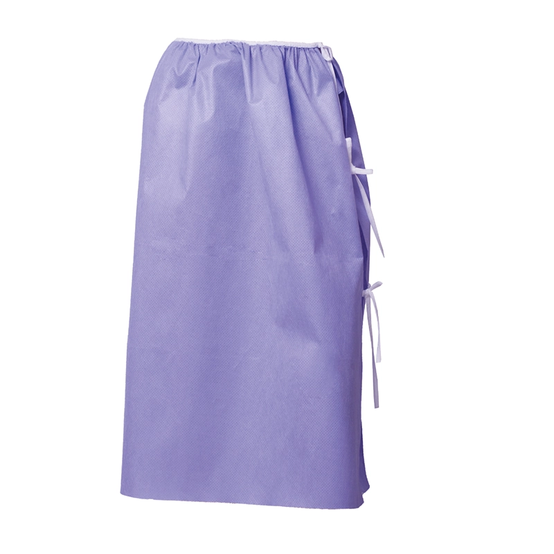 Falda de mujer descartable color morado  talla estándar