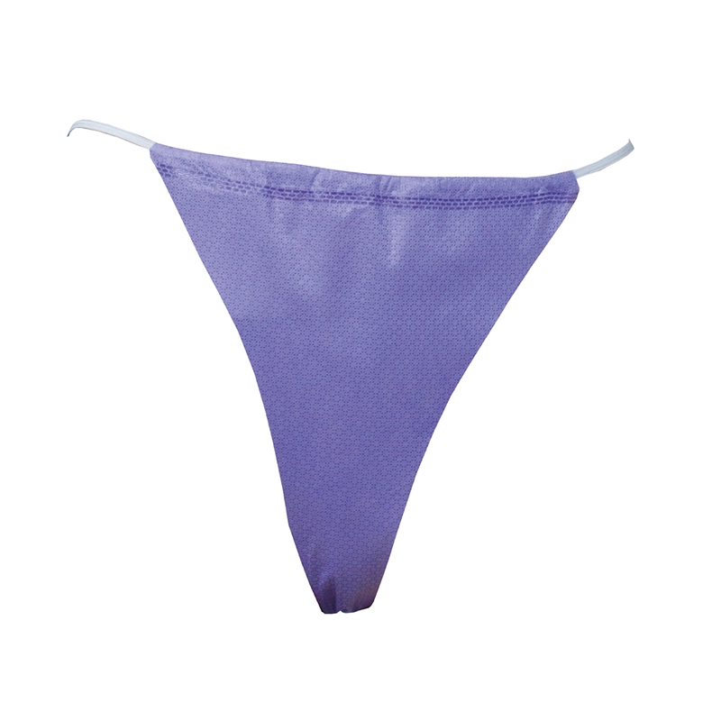 Tanga descartable morada SMMS - Paq x 10 unidad - Caja x 1000 unidades