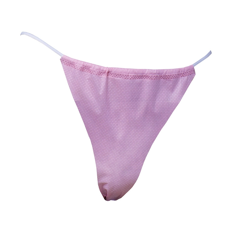 Tanga descartable rosada SMMS - Paq x 10 unidad - Caja x 1000 unidades
