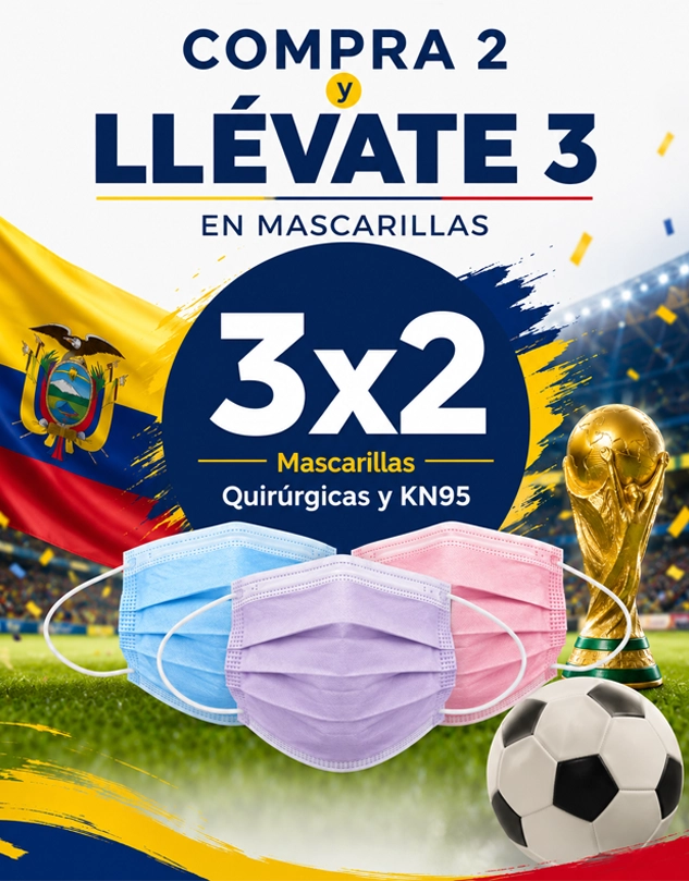 Promo 3×2 en mascarillas DHISVE
