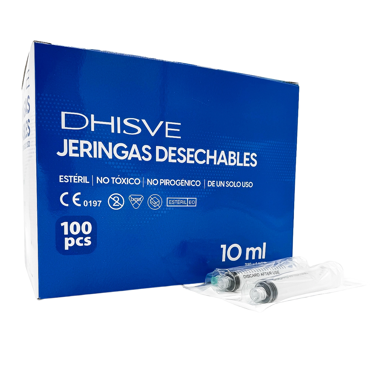 CAJA JERINGAS 10ML BLISTER 2