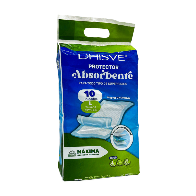 Protector Absorbente Multifuncional 60x90 cm X10 UDS