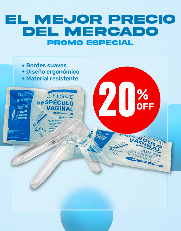 Promo espéculos vaginales DHISVE